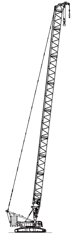 Комплектация крана Hitachi SCX3500-3