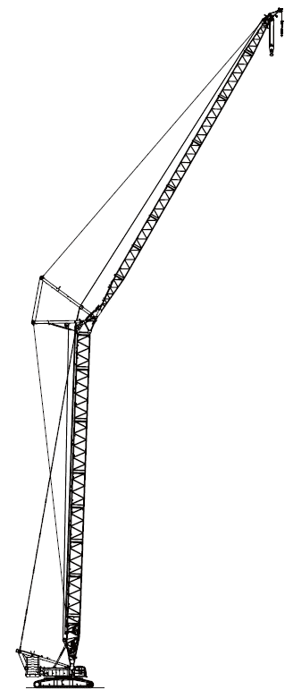 Комплектация крана Hitachi SCX3500-3