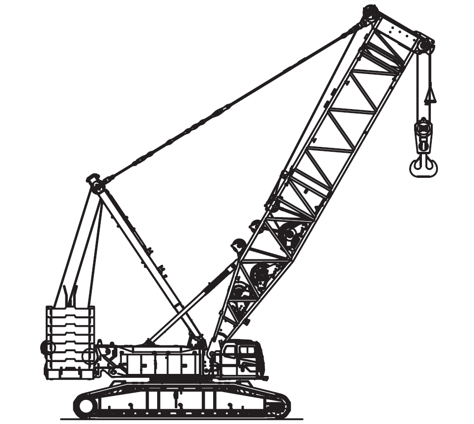 Комплектация крана Hitachi SCX3500-3