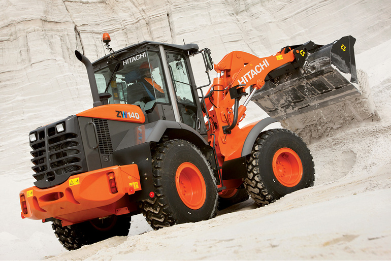 Колесный фронтальный погрузчик Hitachi ZW 140