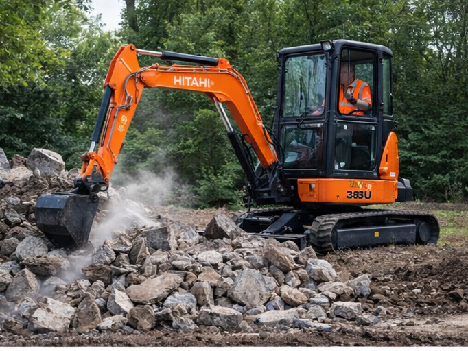 Экскаватор Hitachi ZX38U-5A