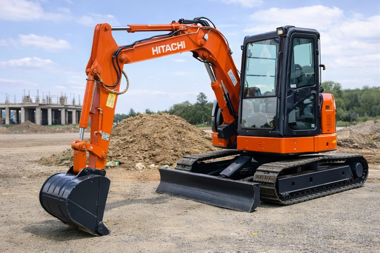 Экскаватор Hitachi ZX55UR